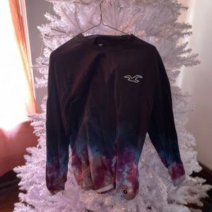 Hollister Long Sleeve 100% Cotton Logo T-Shirt